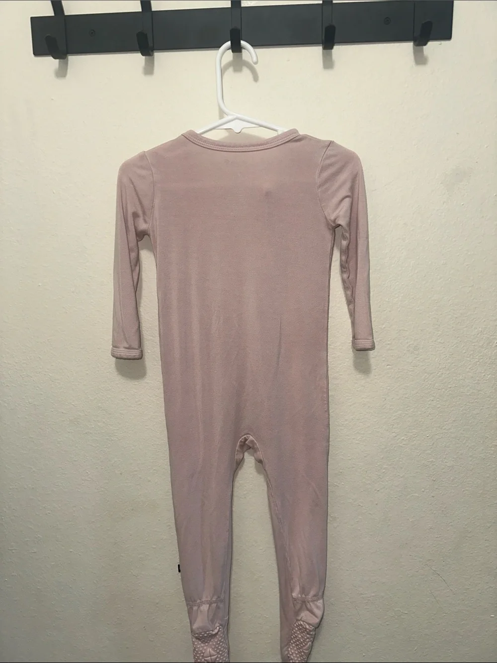 Kyte BABY Blush Pink Zipper Footed One-Piece